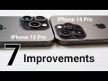 Iphone 15 pro vs iphone 14 pro comparison  7 reasons why the upgrade is worth it