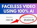 How I Make Faceless YouTube Videos in 10 Minutes Using AI (Step by Step Tutorial)