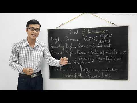 Video: Cách Tìm Chi Phí Sản Xuất