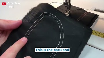 Juki LH-3528A - Industrial Sewing Machine Tutorial - Goldstartool.com - 800-868-4419