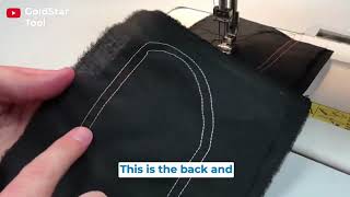 Juki LH-3528A - Industrial Sewing Machine Tutorial - Goldstartool.com - 800-868-4419