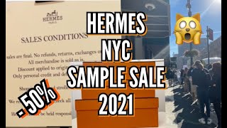 Hermes Sample Sale September 2013 –