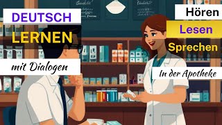 In der Apotheke - Tägliche Dialoge auf Deutsch