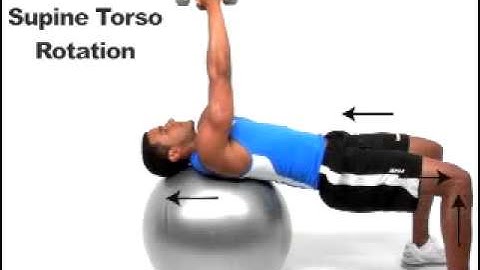 Mens Supine Torso Rotation #33