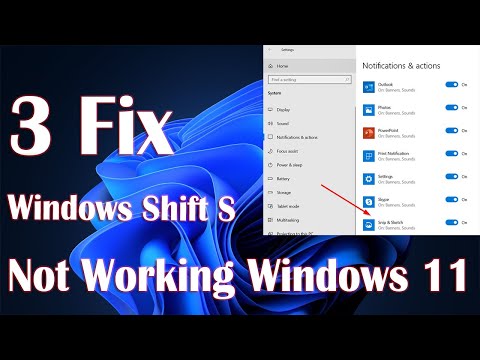 Windows Shift S Is Not Working In Windows 11 - 3 Fix How To