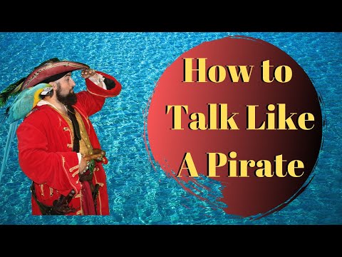 Pirate Captain Jay How to Talk Like a Pirate | Learning Videos for Kids