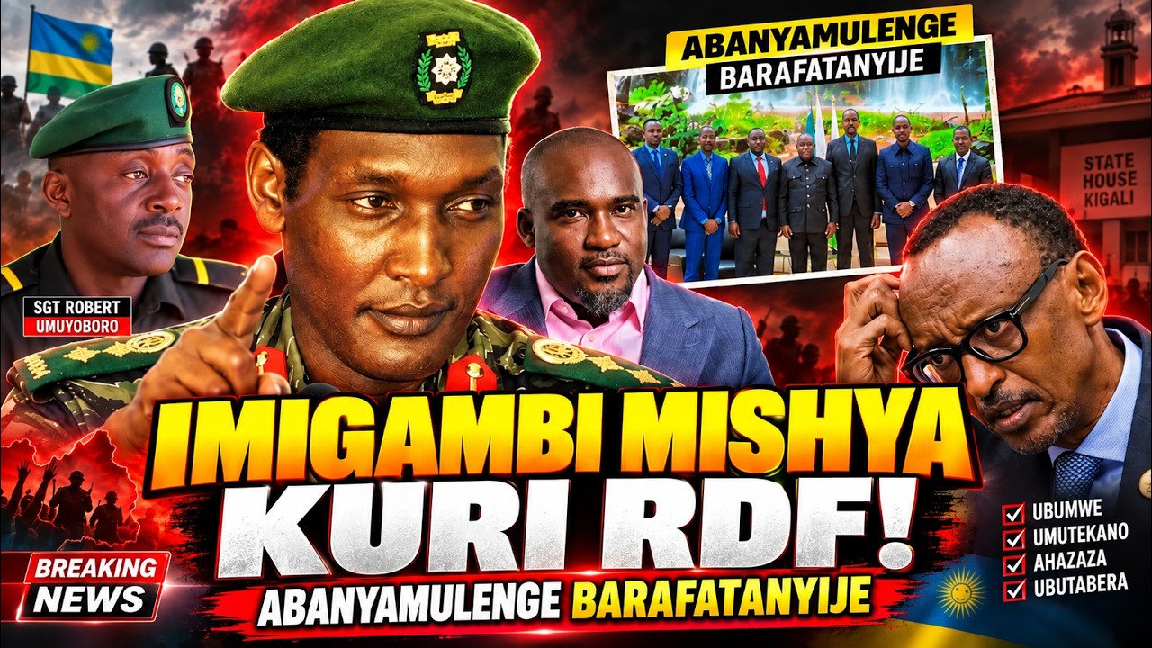 GEN KAYUMBA ATANGAJE IMIGAMBI MISHYA, RDF MU BWOBA, ABANYAMULENGE BARAGARUTSE BAMENEY UKURI