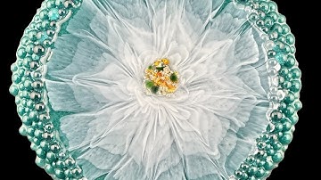 #125 Beautiful Layered Double Bloom in Epoxy Resin Simple Tutorial