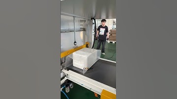 Foam box heat shrink packaging machine，Carton shrink wrapping  machine # #factory #packagingmachine