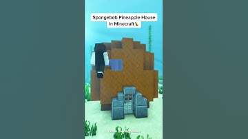 Minecraft: Spongebob House | #shorts