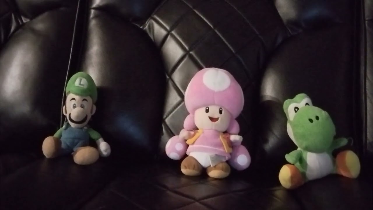 Mario plushies play Mario party 10 at mushroom park solo part 1 round 2