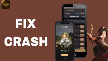 How To Fix And Solve Crash On Black Desert Mobile App | Final Solution
