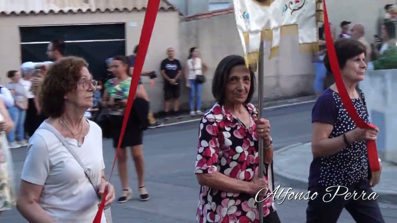 Siliqua, 25 Agosto 2025 Preocessiona di San Giseppe Calasanzio