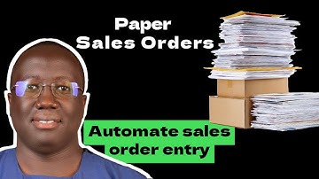 AI Sales Order Entry from Paper to your ERP