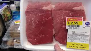 Kroger and Aldi Grocery haul + clearance meat