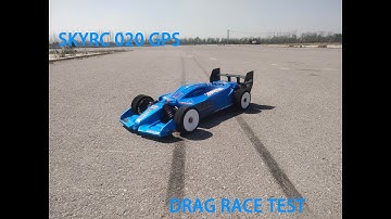 1.64s 0-100kph! SKYRC Performance Analyzer 020 GPS Test with Arrma Limitless in Drag Race