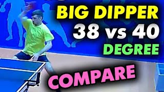 Yinhe BIG DIPPER: чем отличаются губки 38 и 40 градусов? Обзор сравнение версий популярной накладки