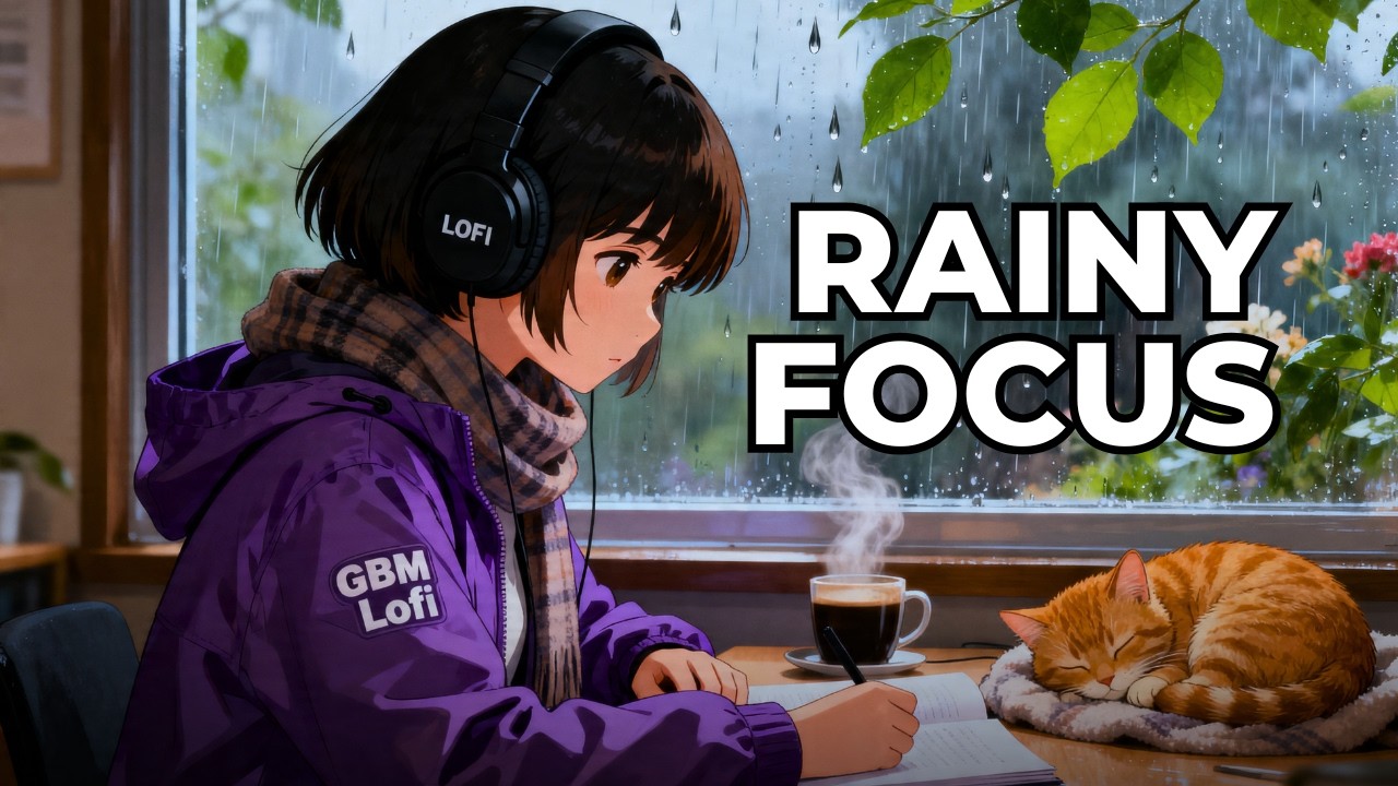 Rainy Day Lofi ☕ Cozy Beats for Deep Focus, Study & Relaxing Mind - YouTube