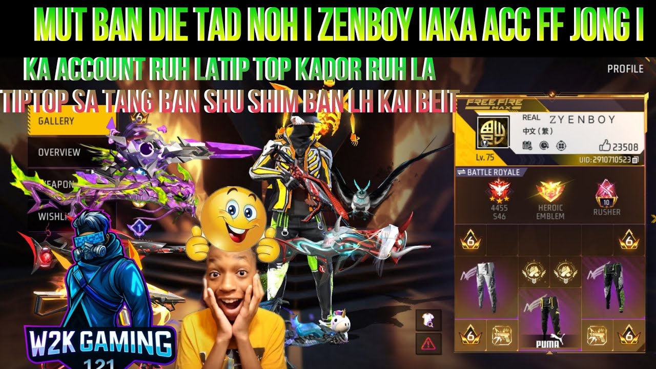 HAKA DOR KABA BIANG TYRWA DIE NOH I ZENBOY IAKA ACC JONGI. SA TEX U NMBR HA COMENT 👇.