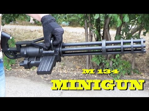 Minigun M134 Toy Gun  игрушечный пулемет Миниган