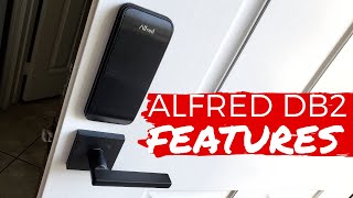 Preview ALL the Alfred DB2 Smart Lock Deadbolt Features