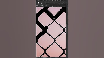 Easily Remove a FENCE Using PHOTOSHOP ! 🙌🔥 #shorts