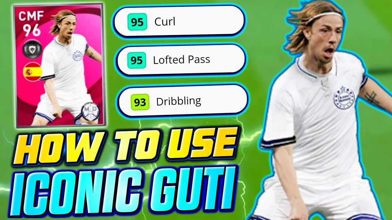 How To Use Iconic Guti Perfectly |  pes 2021 Mobile