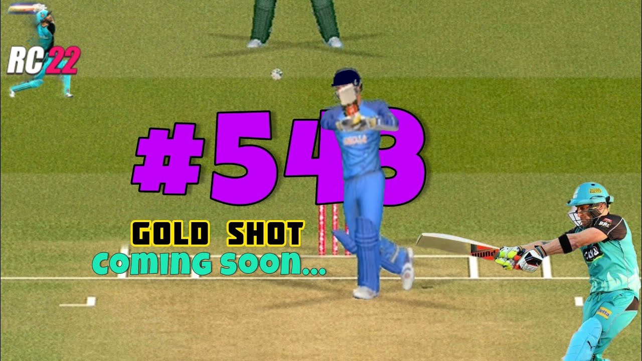 Real Cricket™ 22 Future Upcoming Gold Shot of the Week #543 Bazz ...