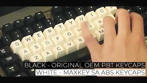 SA vs OEM Keycap Profile Comparison
