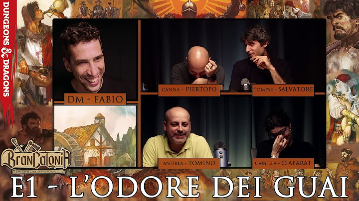 Brancalonia - E.1 "L'odore dei guai" (@acheronbooksandgames)