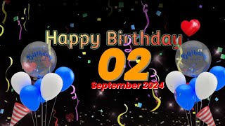 1 September Happy Birthday Song 2023 New ? Wish You Happy Birthday Song ? Happy Birthday Remix Song