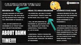 EA Has ly Release Make Right Info For All MUT Players Best QB and WR Dropping Soon As Well
