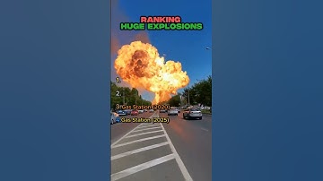 Ranking Explosions 😲