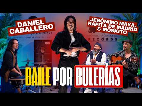 Daniel Caballero por Bulerías en Solera Flamenca, con Jerónimo Maya, Rafita de Madrid y Moskito