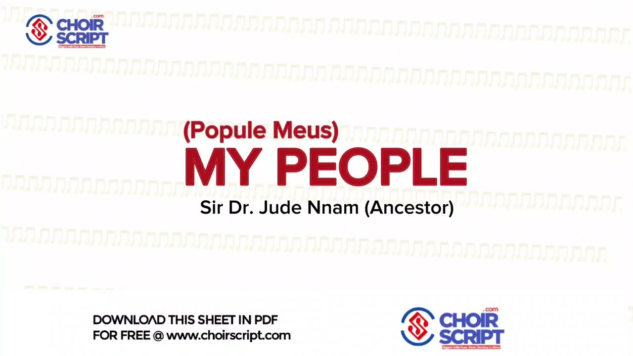 My People by Jude Nnam