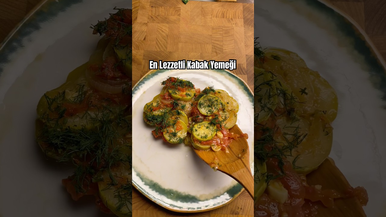 Çokk lezzetli bir tarif mutlaka deneyin 😍 #kabaktarifi #kabakyemeği #kabakdetoksu #sağlıklıtarifler