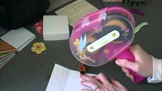 3x3 note card box tutorial