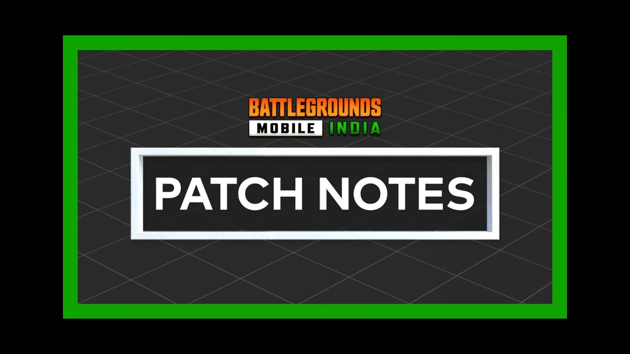 🔧 PATCH NOTES JULY Quick Preview - BGMI
