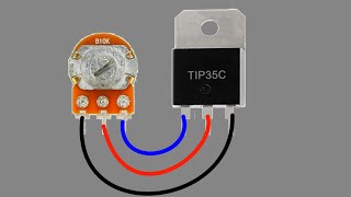 How To Make Adjustable Voltage Regulator As A Beginner | Voltage Controller Circuit