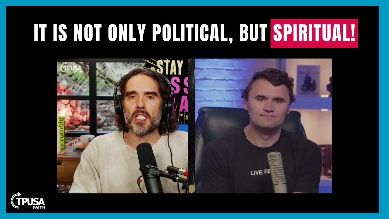 Christianity and Politics: Foundations, Challenges, and Personal Faith with Russell Brand & Charlie Kirk
