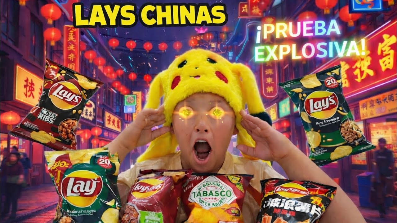 LAYS CHINAS prueba explosiva | CHINESSE FOOD | CHINATOWN 