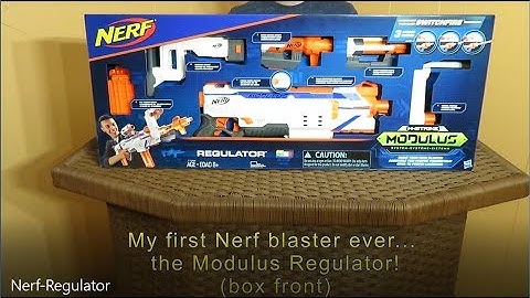 Nerf Modulus Regulator - Unboxing/Review!