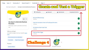 Create and Test a Trigger | Use Apex to Automate Business Processes | Challenge 4