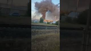 Дроны атакуют😨 Астраханская область, Ахтубинск. #СВО #всу