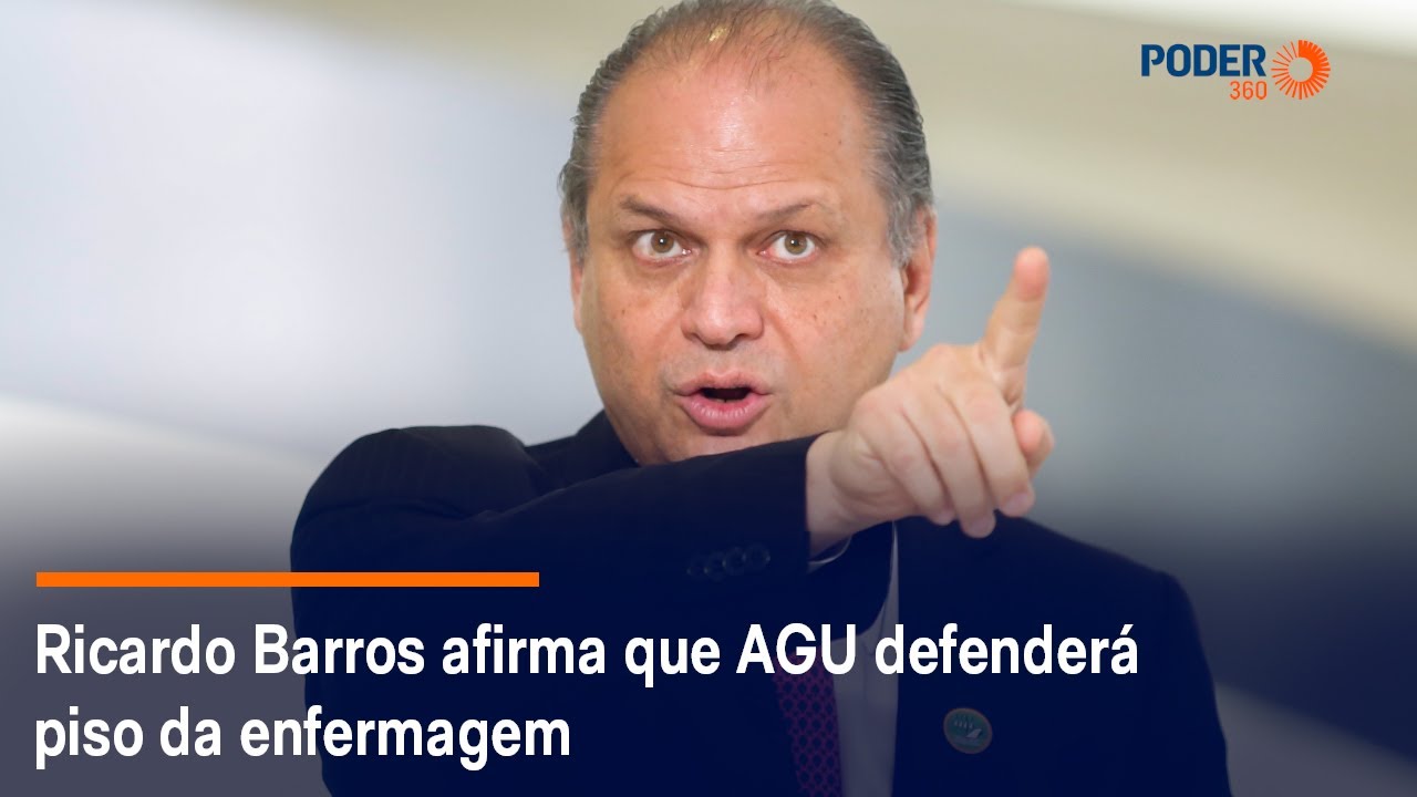 Ricardo Barros afirma que AGU defenderá piso da enfermagem