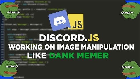 Discord.js Image manipulation commands like dank memer | Aestra tech | image commands discord bot |