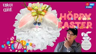 DIY BUNNY FACE WREATH KIT - GIRL | UNIQUE IN THE CREEK | KIT203CH