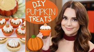 DIY PUMPKIN TREATS!