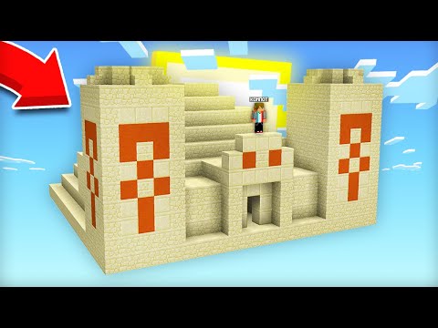 ЭТОТ МИР СОСТОИТ ИЗ ОДНОГО ПУСТЫННОГО ХРАМА В МАЙНКРАФТ | Компот Minecraft