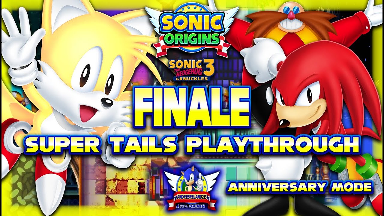 Sonic Origins PS4 (1080p) - Sonic 3 & Knuckles with Super Tails ...